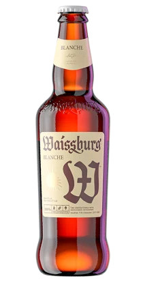 Пиво Уманьпиво Waissburg Біле нефільтроване, 4,7% 1л (Розливне) (живе) біле, нефільтроване