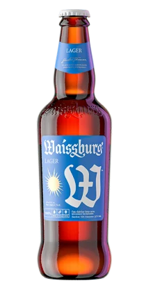 Пиво Уманьпиво Лагер Waissburg Світле, 4,7%, 0,5 скло
